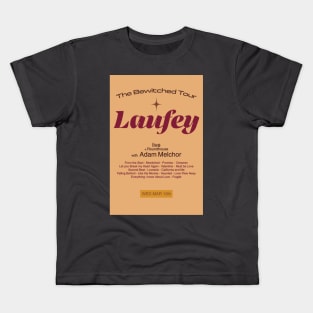 Laufey Bewitched Tour pinkish poster Kids T-Shirt